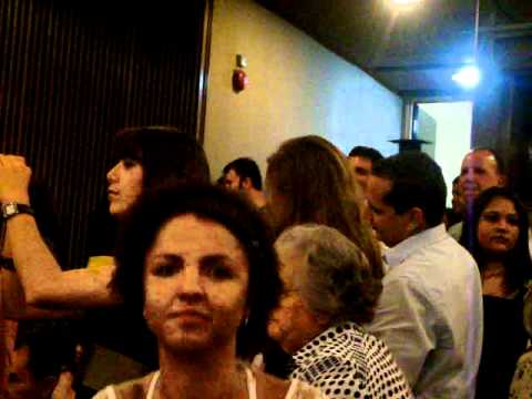 Colação 1 - Saída dos formandos do auditório