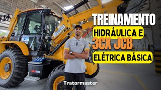 Treinamento hidráulica e elétrica Básica da retroescavadeira 3CX JCB!