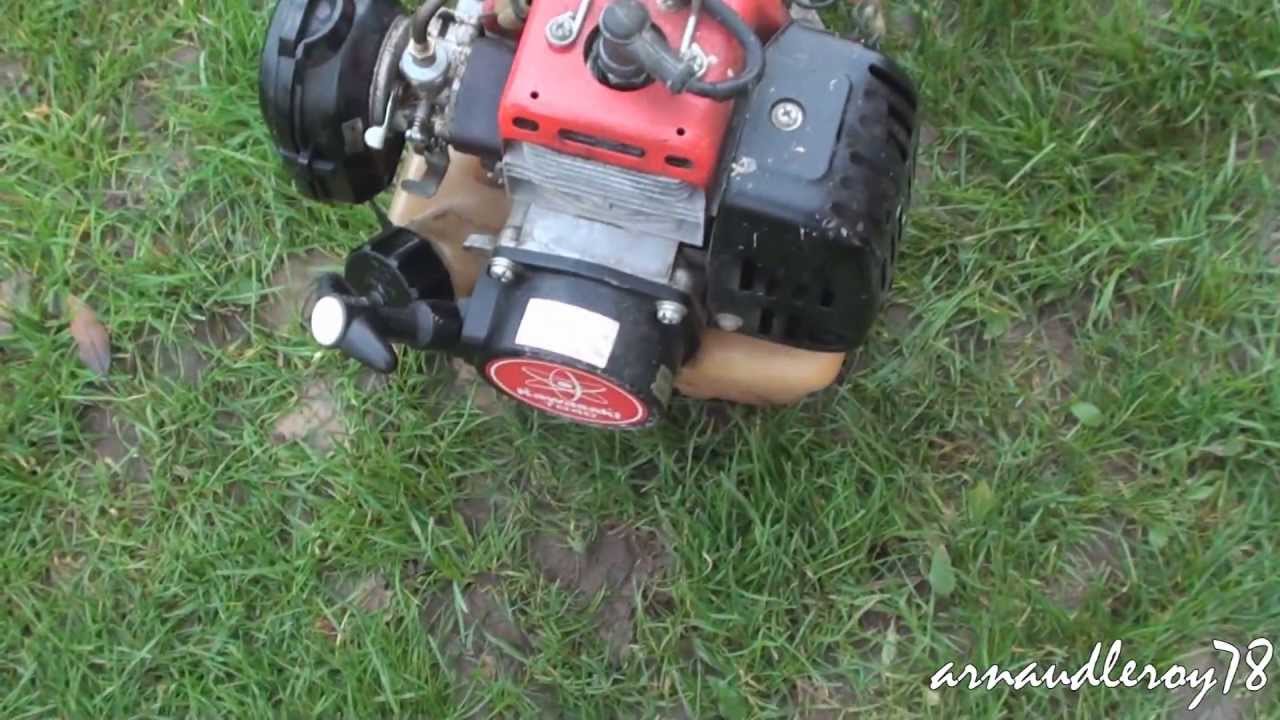 •Remise en fonctionnement d'une débroussailleuse KAWASAKI TD 40