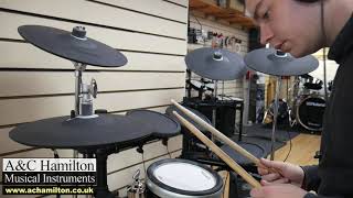 Video thumbnail for All Playing No Talking - Yamaha DTX6 Electronic Drum Kit - All Pre-Set Kits Played by A&C Hamilton Musical Instruments