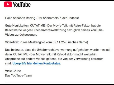 Schimmel labert Scheiss - Für Thorben und Lea (Kritik-Video) - OUTATIME - Movie-Talk