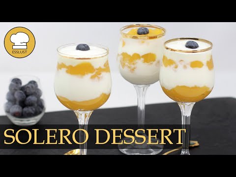 SOLERO JOGHURT DESSERT - kalorienarm und nur 3 Zutaten