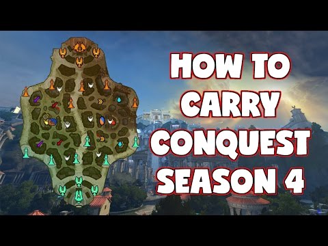 SMITE Carry Guide Season 4, How to Carry in Conquest, Smite ADC Guide & Tips