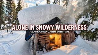 Will the Wood Stove Keep Me Warm? Off-Grid Cabin in Blizzard