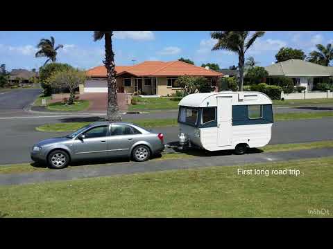 Vintage 10ft caravan restoration.