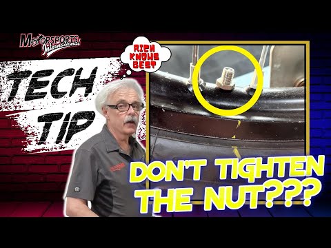 To tighten or not to tighten the valve stem nut?