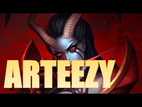 New Carry Hero | Arteezy Queen of Pain | Dota 2 Highlights