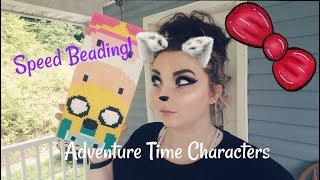 Speed Beading!: Adventure Time Characters Bmo Finn the Human Jake the Dog Princess Bubblegum