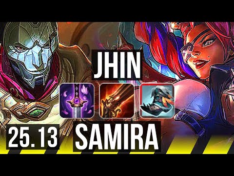 JHIN & Alistar vs SAMIRA & Elise (ADC) | 15/3/16 | EUW Master | 25.13