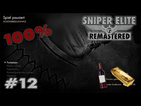 Sniper Elite V2 Remastered #12 Prolog/ Schöneberg Konvoi 💎100% |No Commentary|