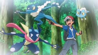 Ash tells Goh about his kalos journey - Kalos league Final - Pokemon Jounreys Episode 108