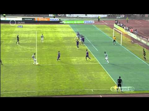 Ulysse Diallo gólja a Ferencvárosi TC - Újpest FC mérkőzésen