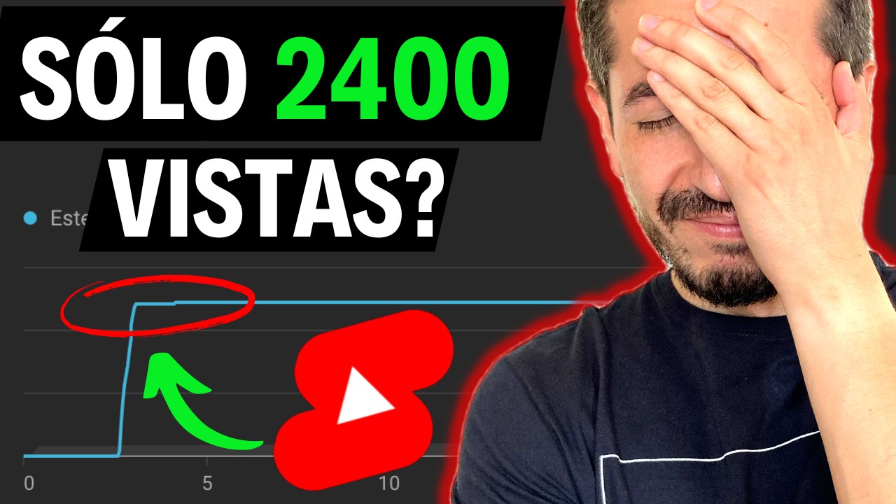 Por qué tus YOUTUBE SHORTS Sólo Consiguen 2400 VISTAS [EXPLICACIÓN COMPLETA]