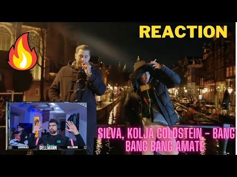 Mocros übernehmen Deutschrap !!!!! SILVA, KOLJA GOLDSTEIN - BANG BANG BANG AMATE  (Reaction)