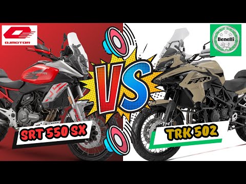 BENELLI TRK 502 🆚 QJ MOTOR SRT 550 SX !!!🔊CUAL SUENA MEJOR?🔊