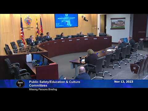 November 13, 2023 - PS/EC Joint Committee Worksession
