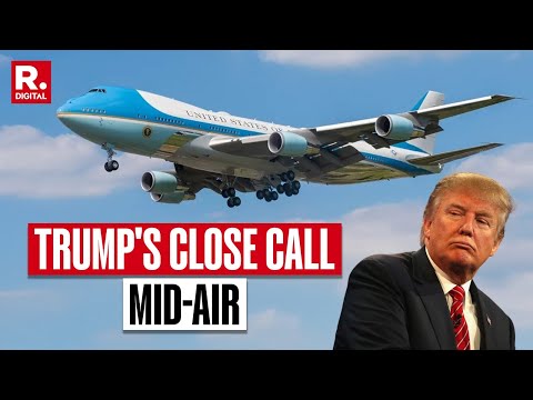 Trump's Air Force One Faces Mid-Air Disturbance, ATC Warns Intruding Jet To Stay Away