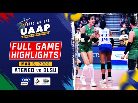 DLSU vs. Ateneo round 1 highlights | UAAP Season 85 Women’s Volleyball - March 5, 2023