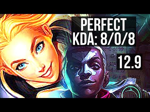 LUX vs EKKO (MID) | 8/0/8, 1.3M mastery, Legendary | BR Diamond | 12.9