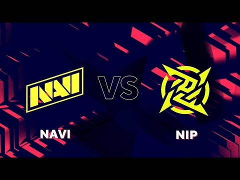 NAVI vs NIP | Overpass | Full match | Second map of BO3 | BLAST Premier: Spring Groups 2022