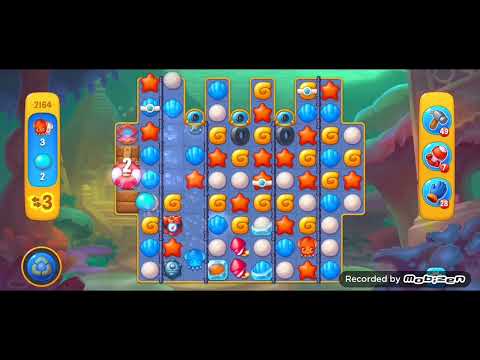 Fishdom level 2164. NOboosters