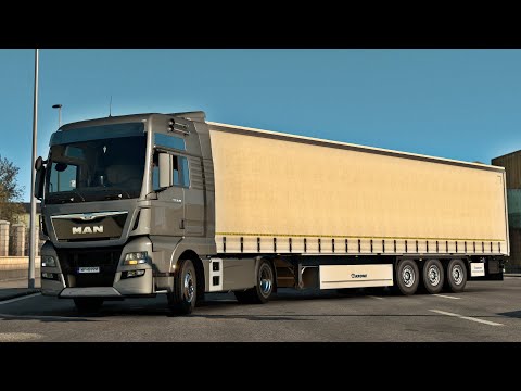 ETS2 1.38 - ProMods 2.50 - MAN TGX 18.480 Euro 6 - Trip: Kiel - Arnhem