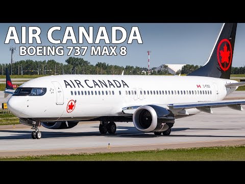 Air Canada Boeing 737 MAX 8 BUSINESS CLASS | Toronto to Calgary
