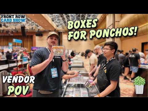 Did I Make A Mistake Doing This High End TRADE?! Las Vegas Front Row Card Show Vendor POV Day 2!