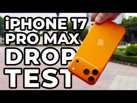 iPhone 17 Pro Max Drop Test! All Aluminum Back = More Durable?