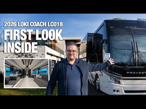 Take a Tour of Our Latest LOKI Coach 2026 Prevost Quad Slide Motorcoach, the LC018
