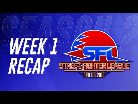 Street Fighter League  (Season 2)  - Week 1 Recap