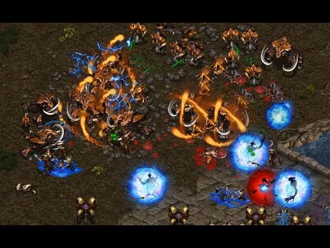 herO (Z) v Shuttle (P) on Fighting Spirit - StarCraft - Brood War REMASTERED