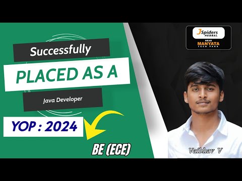 Watch Vaibhav Kickstart His Exciting Java Developer Journey!