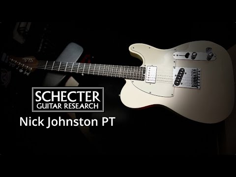 SCHECTER PT Nick Johnston Signature ASNW Atomic Snow / Telecaster Type / IW22020752 image 14