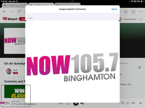 NOW 105.7 | All The Hits for Binghamton, | radio Aircheck April 10, 2023