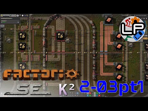 S2-E3 pt1 - Poorly Trained - Laurence Plays Factorio: Space Exploration 0.6 + Krastorio²