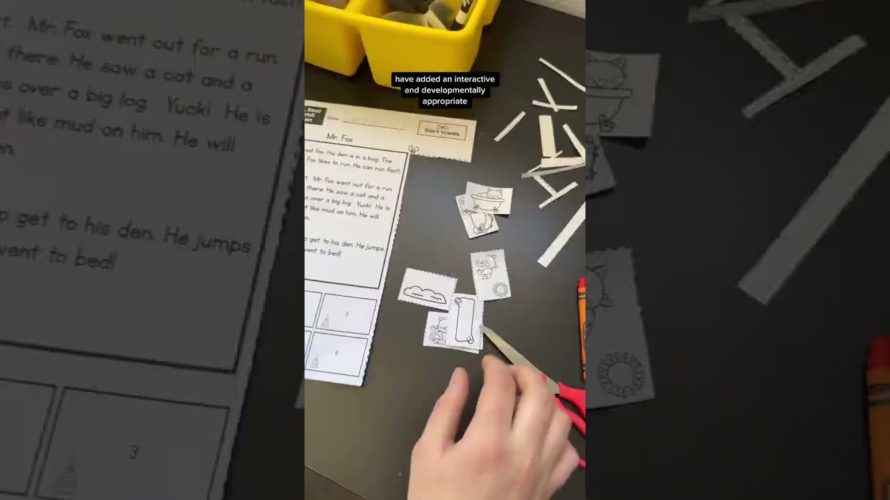 Decodable Passages #reading #fyp #decoding #kindergarten