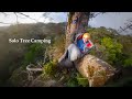 Most Insane Overnight Experience Of My Life Solo Tree Camping