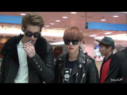 140105 Kris / Wu Yifan at Incheon Airport