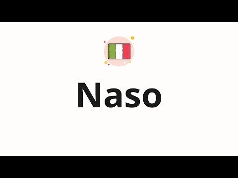 How to pronounce Naso