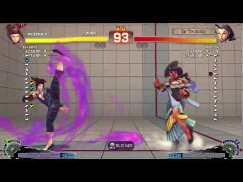 Takem0 (Juri) vs Minene (Rose) - AE 2012 Matches *720p*