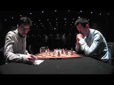 GM Vachier-Lagrave (France) - GM Ding Liren (China) 1h + PGN