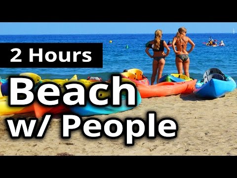 Family Beach Therapy & Waves - 2 HOURS - Sounds for Sleeping & Meditation