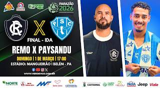 REMO 1 X 2 PAYSANDU | MANGUEIRÃO - BELÉM -PA || PARAZÃO 2026 || FINAL - IDA