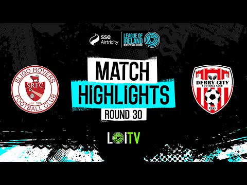 SSE Airtricity Men's Premier Division Round 30 | Sligo Rovers 1-0 Derry City | Highlights