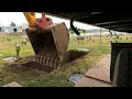 Grave digging (Time-lapse).