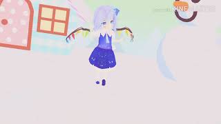 【東方ちびMMD】ちびっ子夜空でにゃんぱいあ体操