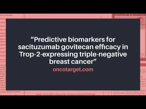 Oncotarget: Sacituzumab Govitecan in Triple-Negative Breast Cancer