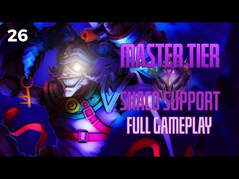 Shaco Support vs Thresh - Master Tier Full Gameplay 026