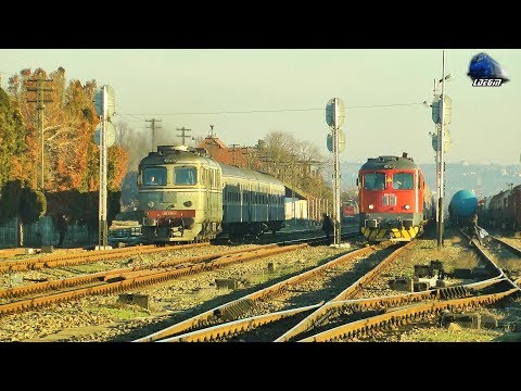 Trenuri de Călători & Marfă/Passenger & Freight Trains in Gara Episcopia Bihor Station - 10 Jan 2020